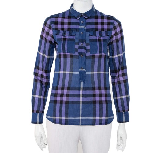 Burberry brit navy blue - burberry,