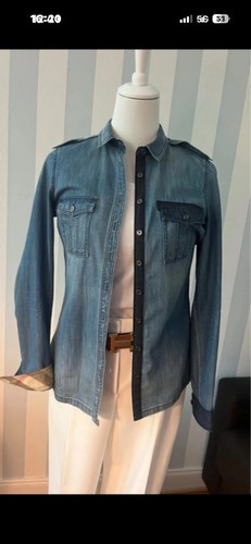 Burberry brit jeanshemd 36 - burberry, gr.36