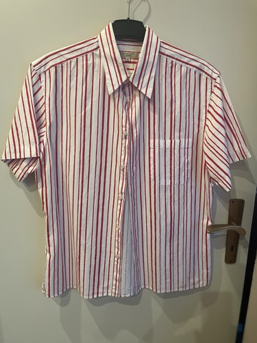 Burberry herren hemd rot weiß - burberry,